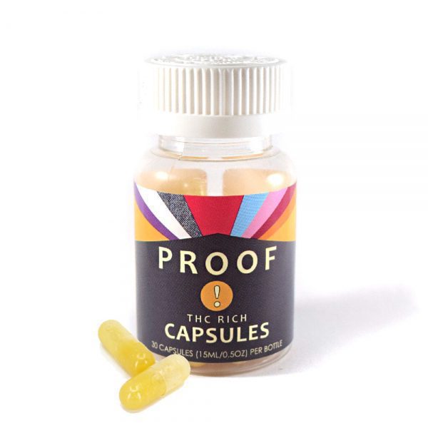 Buy Proof Extracts THC-Rich Capsules UK