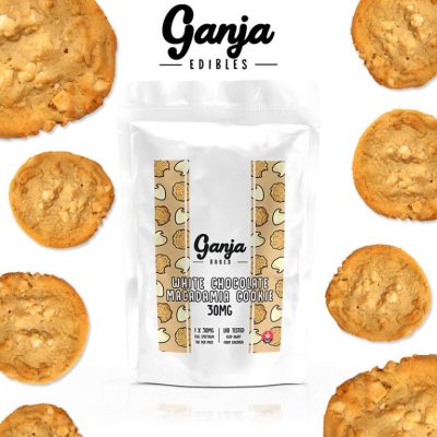 Ganja Baked – White Chocolate Macadamia Cookie – 30mg