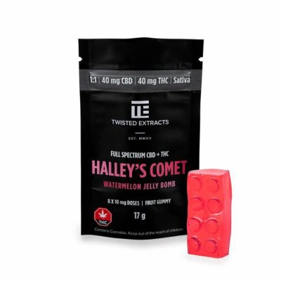Watermelon HALLEY’S COMET 1:1 JELLY BOMBS – Twisted Extracts UK